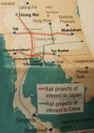 タイの高速鉄道計画